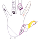Illustration for article titled Gobble, Gobble, Toil And Trouble: 4 Celebrity Hand Turkeys